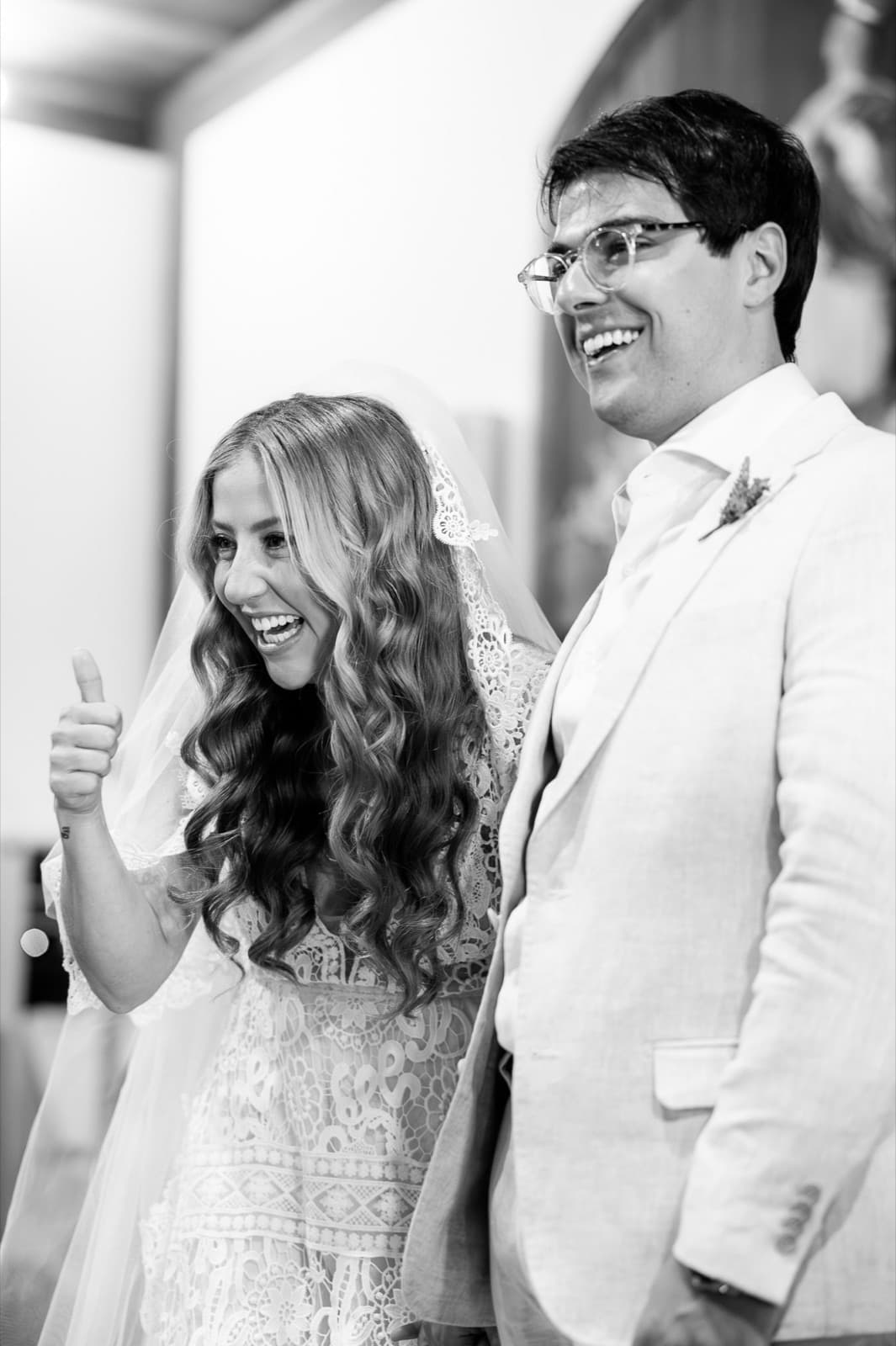 With my wife